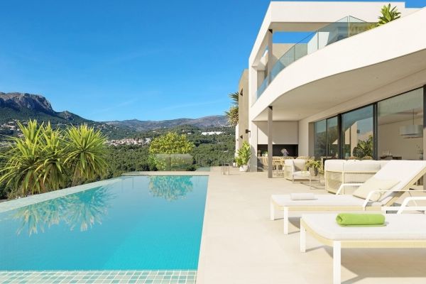 NEW BUILD LUXURY VILLA WITH SEA VIEW IN CALPE