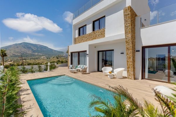 VILLAS DE OBRA NUEVA EN BALCON DE FINESTRAT