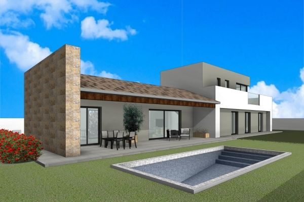 VILLAS DE OBRA NUEVA EN PINOSO