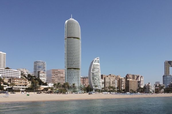 NUEVO COMPLEJO RESIDENCIAL DE LUJO EN PRIMERA LINEA EN BENIDORM