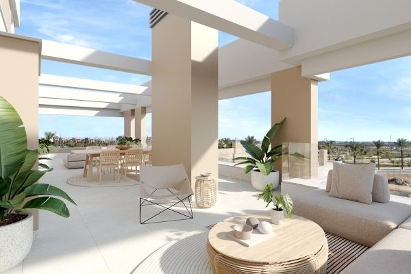 NEW BUILD RESIDENTIAL COMPLEX IN PRIVATE GATED RESORT IN PROVINCE OF MURCIA