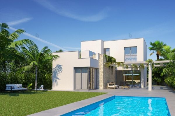 NEW BUILD VILLAS IN PILAR DE LA HORADADA ON THE GOLF COURSE