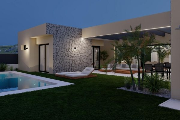 VILLAS DE OBRA NUEVA EN ALTAONA GOLF RESORT, MURCIA