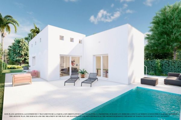 VILLAS DE OBRA NUEVA EN LOS ALCAZARES