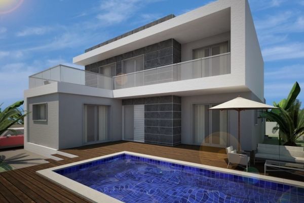 VILLAS MODERNAS DE OBRA NUEVA EN BENIJOFAR