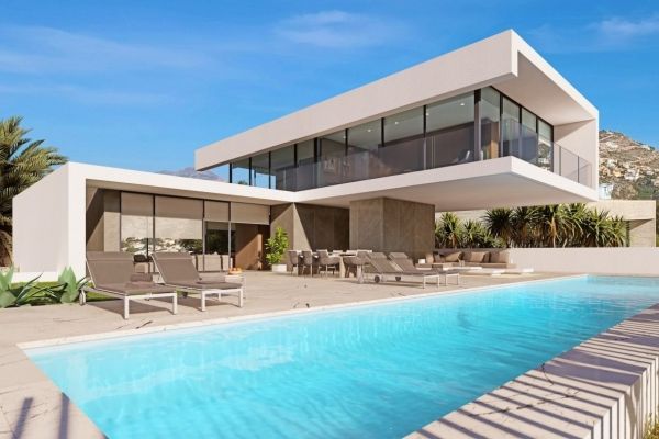 VILLA DE LUJO DE NUEVA CONSTRUCCIÓN EN MORAIRA