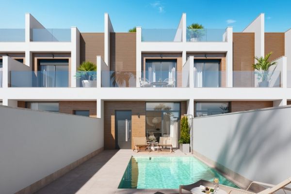 NEW BUILD TOWNHOUSES IN SAN PEDRO DEL PINATAR