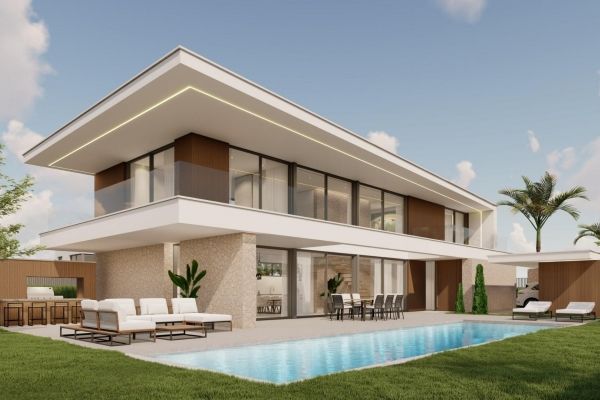 VILLA DE OBRA NUEVA EN CABO ROIG