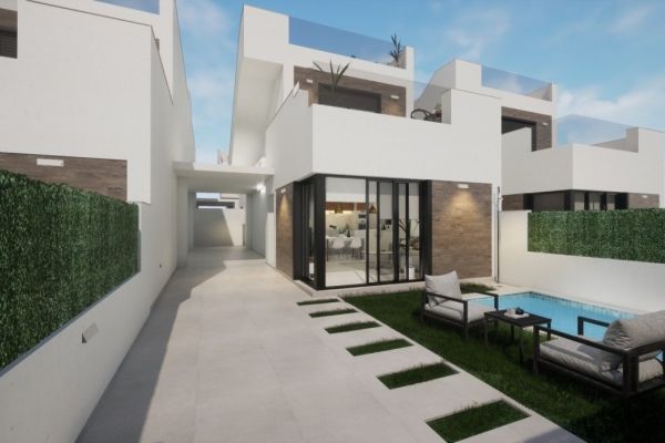 NEW BUILD VILLAS IN LOS ALCAZARES