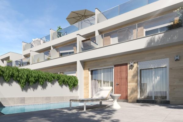 VILLAS PAREADAS DE OBRA NUEVA EN SAN PEDRO DEL PINATAR