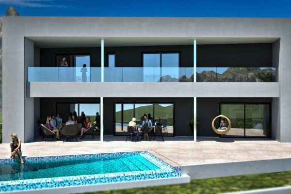 VILLA DE OBRA NUEVA EN LA NUCIA