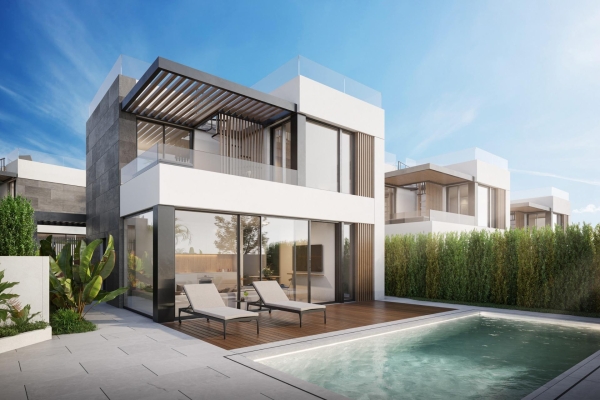 VILLAS DE OBRA NUEVA EN LA NUCIA