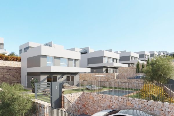 VILLAS DE OBRA NUEVA EN FINESTRAT