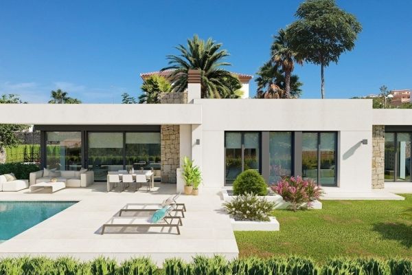 VILLA DE OBRA NUEVA EN CALPE