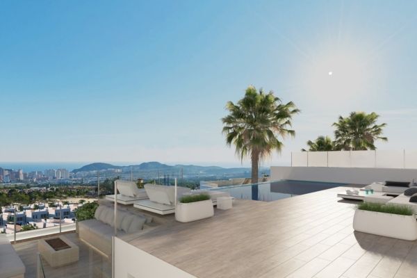 LUXURY NEW BUILD VILLAS IN FINESTRAT WITH SEA VIEWS