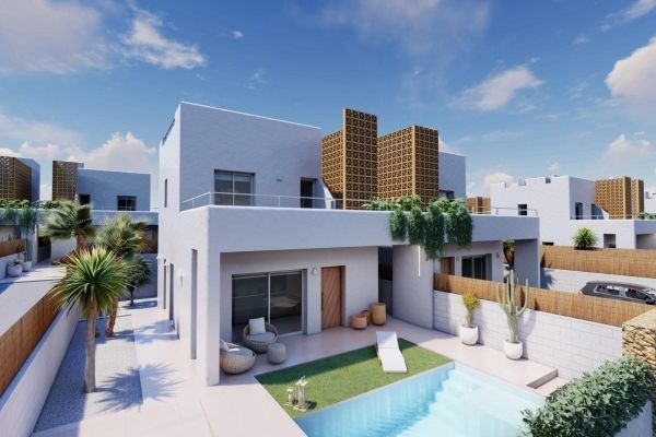 VILLAS DE OBRA NUEVA EN PILAR DE LA HORADADA