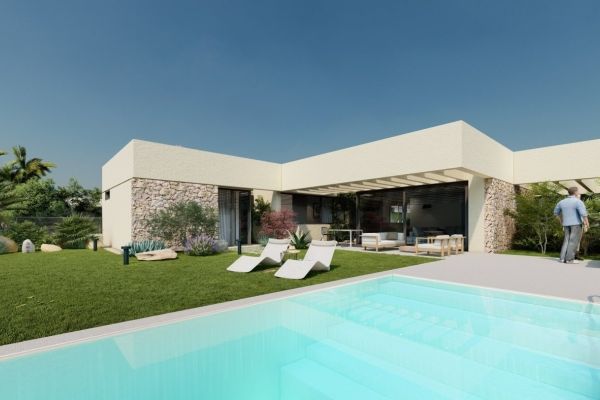 VILLAS DE OBRA NUEVA EN ALTAONA GOLF RESORT, MURCIA