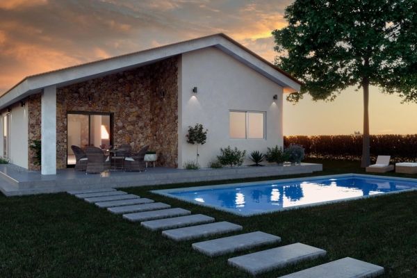 VILLAS DE OBRA NUEVA EN MORATALLA, MURCIA