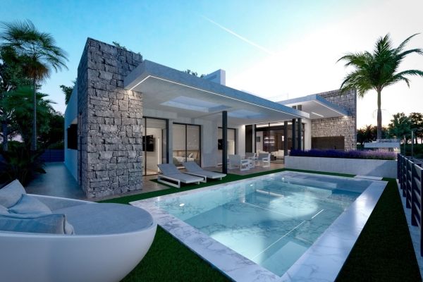 NEW BUILD VILLAS IN PRIVATE GATED RESORT IN PROVINCE OF MURCIA