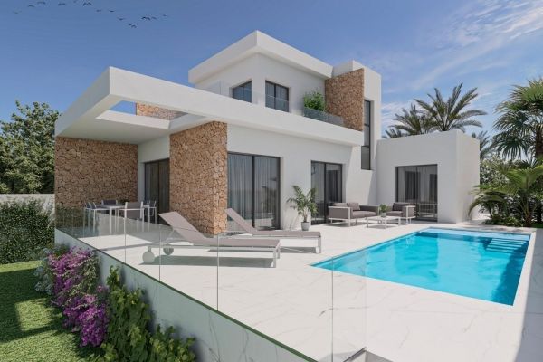 VILLAS DE OBRA NUEVA EN SAN FULGENCIO