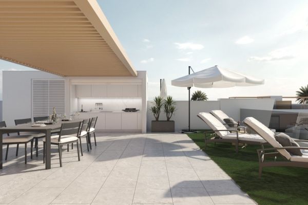 NEW BUILD BUNGALOW APARTMENTS IN  SAN PEDRO DEL PINATAR