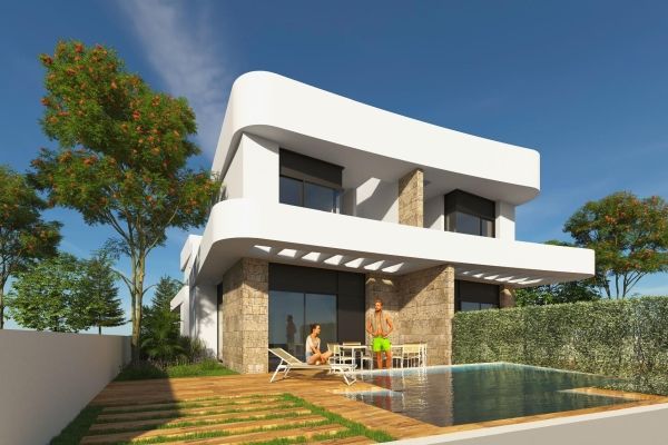 VILLAS PAREADAS DE OBRA NUEVA EN LOS MONTESINOS