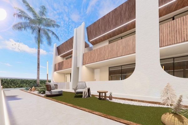 BUNGALOWS DE OBRA NUEVA EN SAN PEDRO DEL PINATAR