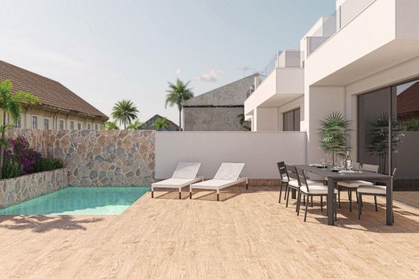 NEW BUILD SEMI-DETACHED VILLAS IN EL MOJON