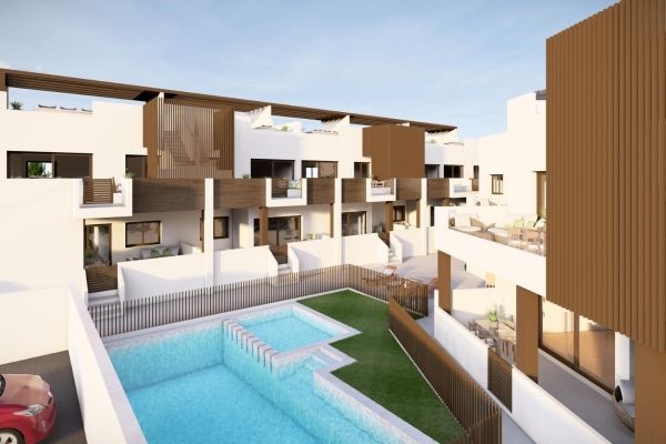 NEW BUILD RESIDENTIAL OF BUNGALOW APARTMENTS IN PILAR DE LA HORADADA