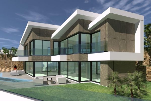 NEW BUILD LUXURY VILLA WITH SEA VIEWS IN CALPE