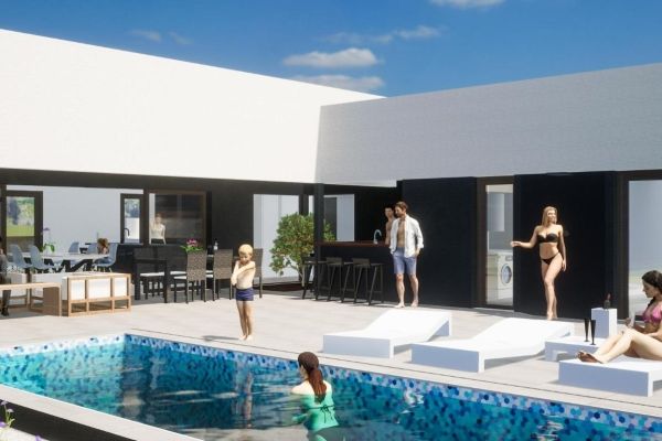 VILLAS DE OBRA NUEVA EN ALFAZ DEL PI