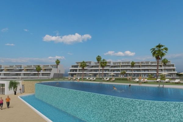 COMPLEJO RESIDENCIAL DE LUJO DE OBRA NUEVA CON VISTAS AL MAR EN FINESTRAT