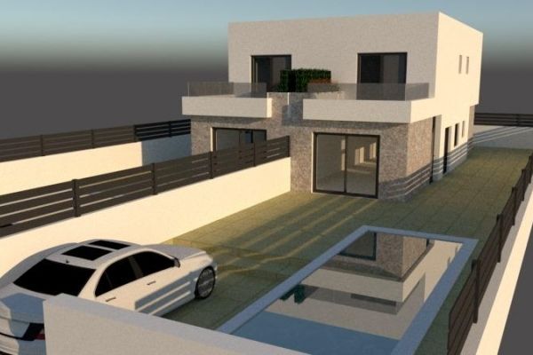 VILLA PAREADA DE OBRA NUEVA EN DAYA NUEVA