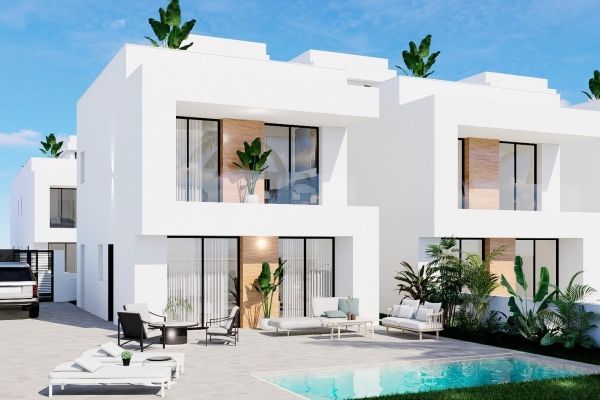 VILLAS PAREADAS DE OBRA NUEVA EN LA ZENIA