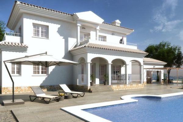 VILLAS DE OBRA NUEVA EN PINOSO