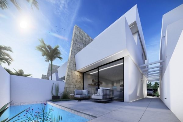 VILLAS ADOSADOS DE OBRA NUEVA EN SANTIAGO DE LA RIBERA