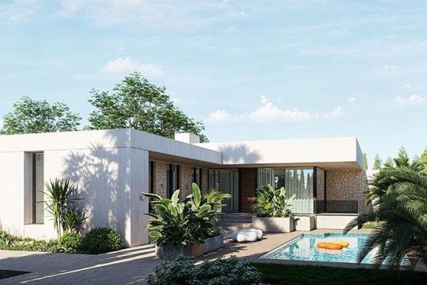 La casa de sus sueños con vistas al Lago Salado - Villa de lujo personalizable en El Chaparral