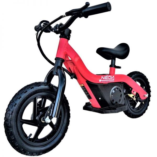 Bicicleta Eléctrica niño 100w Pimpamcross 12 Pulgadas - Rojo, Montado