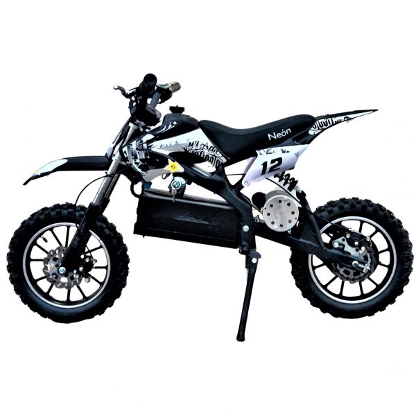 Mini moto cross eléctrica KXD 701 1000w - Montado, Amarillo