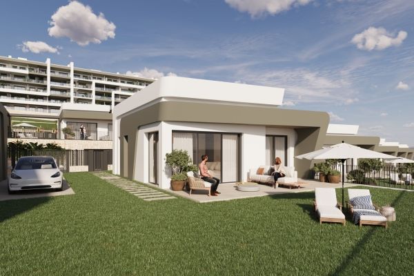 Villa de obra nueva en Bonalba Green