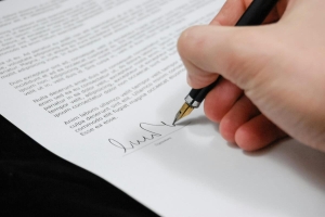 What is a property reservation contract?